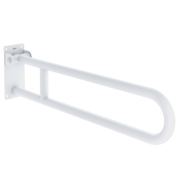Roca Access Comfort poręcz prosta składana 80 cm biała A816909009