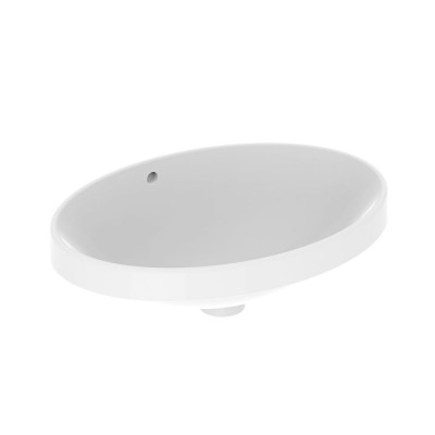 Koło Variform umywalka wpuszczana w blat 55x39 cm 500.716.01.6