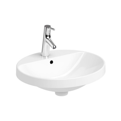 Koło Variform umywalka wpuszczana w blat 50x45 cm 500.712.01.6