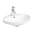 Koło Variform umywalka wpuszczana w blat 55x45 cm 500.720.01.6