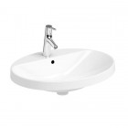 Koło Variform umywalka wpuszczana w blat 60x48 cm 500.724.01.6