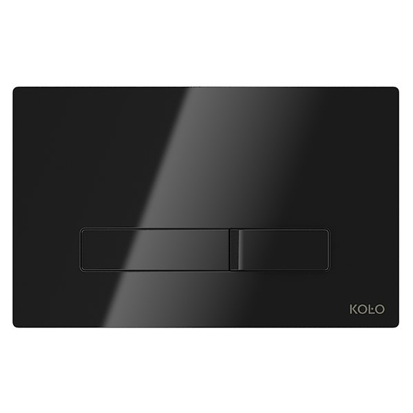 Koło Elegant przycisk spłukujący czarny błyszczący 94151004