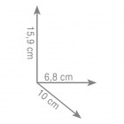 Gedy Febo dozownik na mydło wiszący 5381
