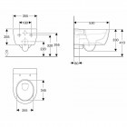 Koło Modo Pure Oval zestaw muszla WC i deska L39123000