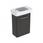 Koło Nova Pro zestaw łazienkowy 45 cm lewy lava mat 501.431.JK.1