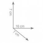 Gedy Febo uchwyt na papier wiszący 5324