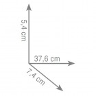 Gedy Edera wieszak na ręcznik 35 cm EP21/35