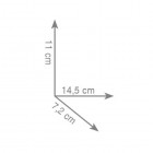 Gedy New Jersey uchwyt na papier z klapką 2825