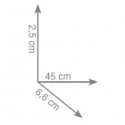Gedy Pirenei wieszak na ręcznik 45 cm PI21/45