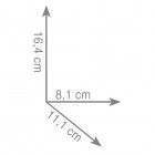 Gedy Atena dozownik na mydło wiszący 4481