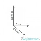 Gedy Lounge dozownik na mydło stojący