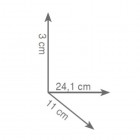 Gedy Outline mydelniczka - koszyczek wisząca