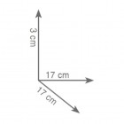 Gedy Outline mydelniczka - koszyczek narożny wisząca