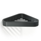 Gedy Outline mydelniczka - koszyczek czarny narożny wisząca 3283/CZAR