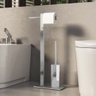 Gedy Tobia stojak na papier + szczotka WC 7132