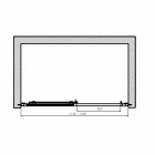Koło Geo drzwi przesuwne 120 cm 560.153.00.3