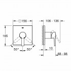 Grohe Allure bateria prysznicowa podtynkowa 24069000