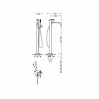Tres Study Exclusive bateria wannowa złota 26247001OR