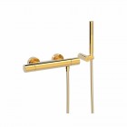 Tres Study Exclusive bateria prysznicowa termostatyczna złota 26116209OR