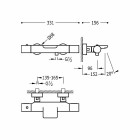 Tres Study Exclusive bateria wannowa termostatyczna złota 26117209OR