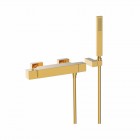 Tres Slim Exclusive bateria wannowa termostatyczna złota 20217409OR