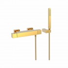 Tres Cuadro Exclusive bateria wannowa termostatyczna złota 007174039OR