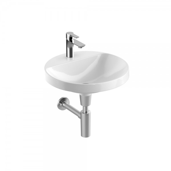 Koło Variform umywalka wpuszczana w blat śr. 48 cm 500.706.01.6