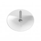 Koło Variform umywalka wpuszczana w blat 55x45 cm 500.722.01.6