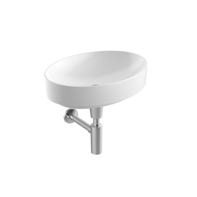 Koło Variform umywalka nablatowa 55x40 cm 500.771.01.6