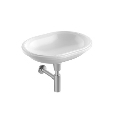 Koło Variform umywalka podblatowa 55x40 cm 500.758.01.6