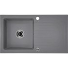 Deante Zorba Komplet zlewozmywak granitowy 1-komorowy z ociekaczem + bateria zlewozmywakowa stojąca