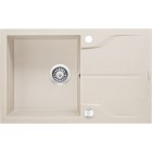 Deante Andante Zlewozmywak 1-komorowy z ociekaczem - beż