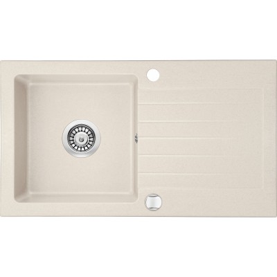 Deante Zorba Zlewozmywak 1-komorowy z ociekaczem - beż