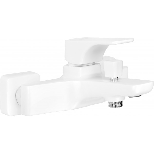 Deante Hiacynt Bianco bateria wannowa biała BQH A10M