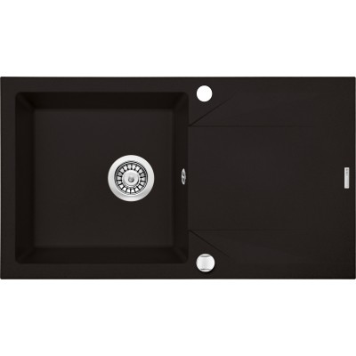 Deante Evora Zlewozmywak 1-komorowy z ociekaczem - nero