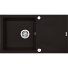 Deante Evora Zlewozmywak 1-komorowy z ociekaczem - nero