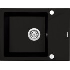 Deante Evora Zlewozmywak 1-komorowy z krótkim ociekaczem - nero