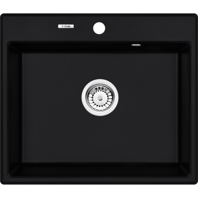 Deante Andante Zlewozmywak granitowy 1-komorowy - nero
