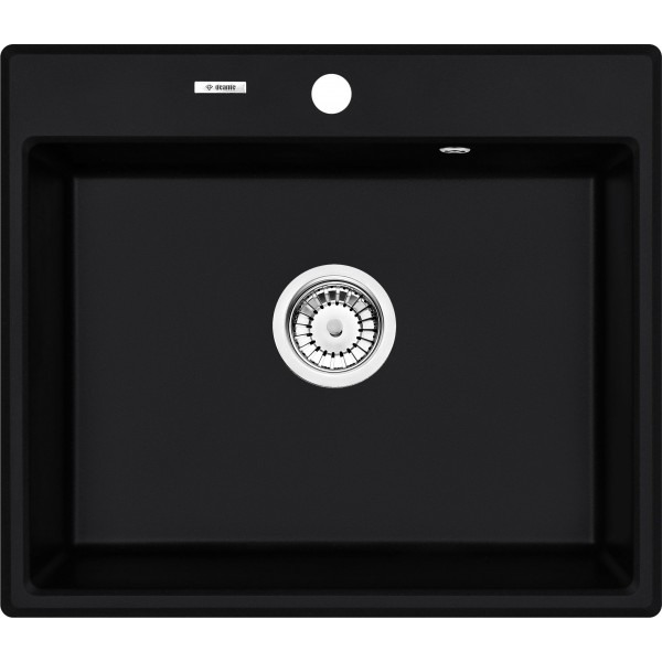 Deante Andante Zlewozmywak granitowy 1-komorowy - nero