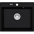 Deante Andante Zlewozmywak granitowy 1-komorowy - nero