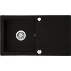Deante Zorba Zlewozmywak 1-komorowy z ociekaczem - nero