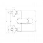 Deante Werbena bateria wannowa BCW 010M
