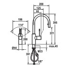 Franke Ono bateria kuchenna chrom 115.0308.191