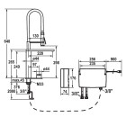 Franke Ono Touch Light PRO bateria kuchenna chrom 115.0308.222
