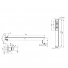 Deante Anemon komplet podtynkowy NAC 09AP