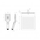 Deante Anemon Komplet podtynkowy 