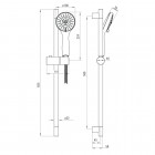 Deante Floks Zestaw natryskowy