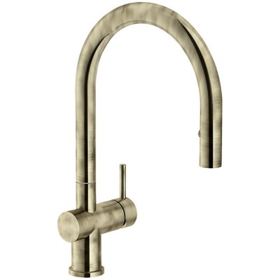 Franke Neo sm pull-out spray bateria kuchenna stare złoto 115.0554.566