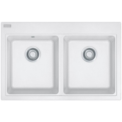 Franke Mythos MTG 620 zlewozmywak 80x52 cm Fragranit+ biały polarny 114.0302.352