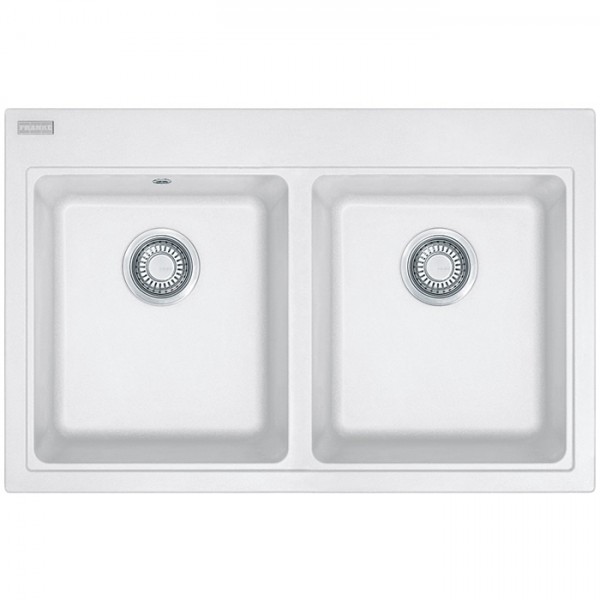 Franke Mythos MTG 620 zlewozmywak 80x52 cm Fragranit+ biały polarny 114.0302.352